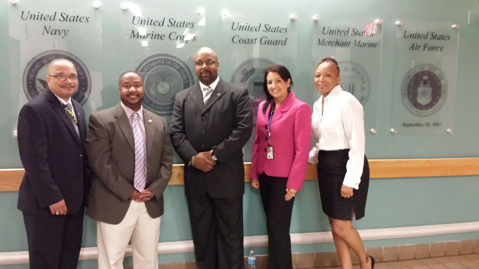 Veteran Employment Services Office, Human Resources Services Staff Visit VA Medical Center in Washington, DC